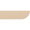 Ekena Millwork 6in. W x 8in. H x 28in. L Durham Woodgrain TimberThane Rafter Tail, Primed Tan RFTUR06X08X28DURRCPR - alternate 6